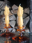 Saint Nick Carved Taper/Pillar Candle (1)