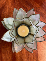 New Stock! Translucent Flora Tealight Holder, 7 Tealights, Candle Lighter Gift Set